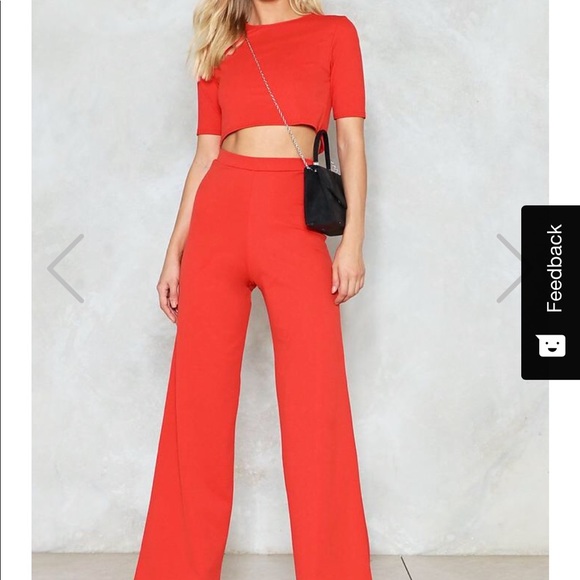 Nasty Gal Other - NWT Crop and Pant set